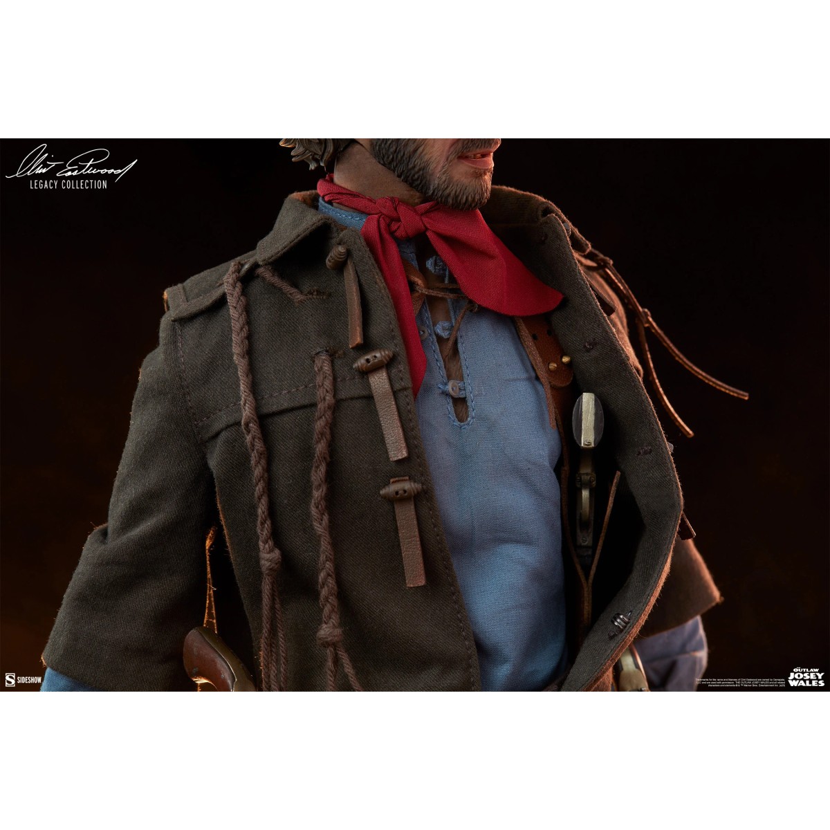 Sideshow - Il fuorilegge Josey Wales - Figura del fuorilegge 1/6 - Clint Eastwood Legacy Collection