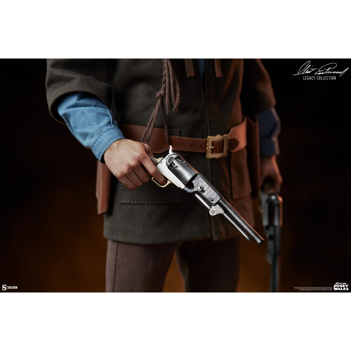 Sideshow - Il fuorilegge Josey Wales - Figura del fuorilegge 1/6 - Clint Eastwood Legacy Collection