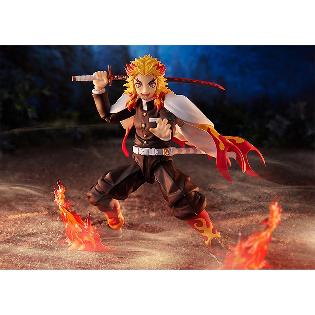 Goodsmile - Kimetsu No Yaiba - KYOJURO RENGOKU - Cacciatore di demoni Figma