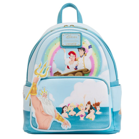 Disney La Sirenetta - Mini zaino Loungefly Regalo Tritone