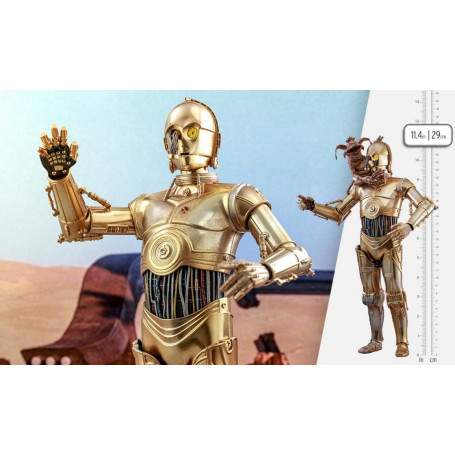 Hot Toys Star Wars - C-3PO MMS 1/6 - Il Ritorno dello Jedi 40° Anniversario