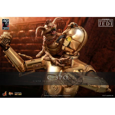 Hot Toys Star Wars - C-3PO MMS 1/6 - Il Ritorno dello Jedi 40° Anniversario