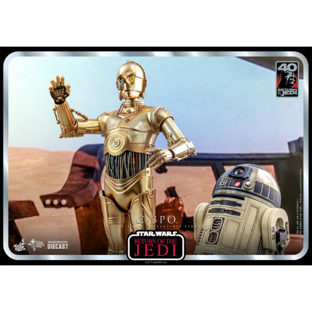 Hot Toys Star Wars - C-3PO MMS 1/6 - Il Ritorno dello Jedi 40° Anniversario