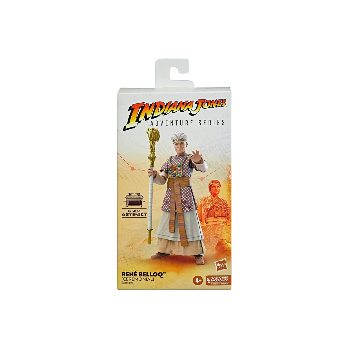 Hasbro - René Belloq (Cerimoniale) - Serie Avventura Indiana Jones: I Predatori dell'Arca Perduta 1/12