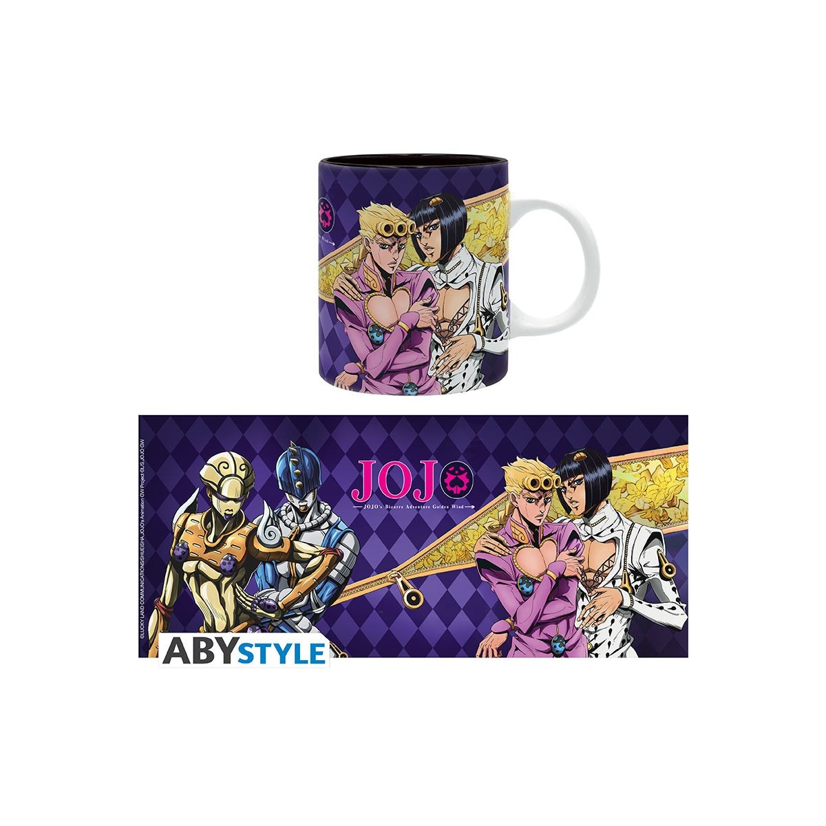 ABYstyle - JOJO'S BIZARRE ADVENTURE - Tazza - 320 ml - Giorno & Bruno