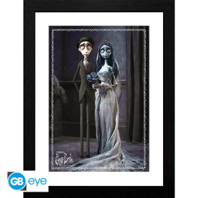 ABYstyle - CORPSE BRIDE - Stampa con cornice "Emily & Victor" (30x40)