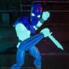 Super 7 - TMNT Ultimates GLOW-IN-THE-DARK FOOT SOLDIER Esclusivo - Teenage Mutant Ninja Turtles