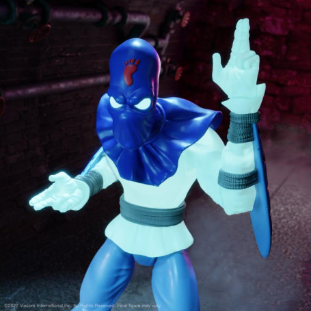 Super 7 - TMNT Ultimates GLOW-IN-THE-DARK FOOT SOLDIER Esclusivo - Teenage Mutant Ninja Turtles