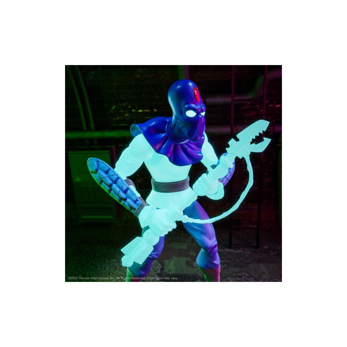 Super 7 - TMNT Ultimates GLOW-IN-THE-DARK FOOT SOLDIER Esclusivo - Teenage Mutant Ninja Turtles