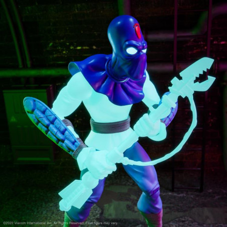 Super 7 - TMNT Ultimates GLOW-IN-THE-DARK FOOT SOLDIER Esclusivo - Teenage Mutant Ninja Turtles