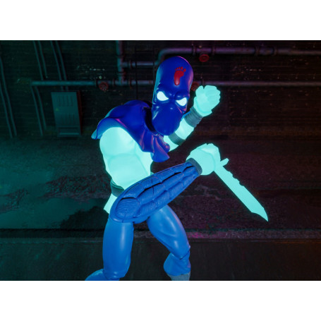 Super 7 - TMNT Ultimates GLOW-IN-THE-DARK FOOT SOLDIER Esclusivo - Teenage Mutant Ninja Turtles