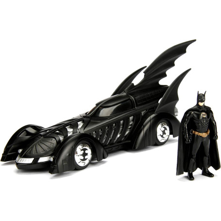 Jada Toys - Hollywood Rides - 1995 Batman Forever Batmobile 1/24 Metals Diecast 