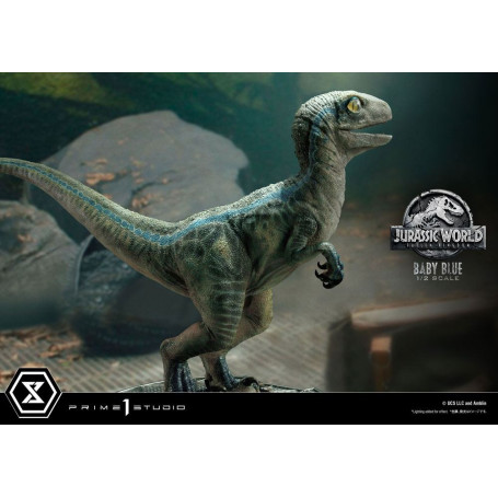 Prime 1 Studio - Statua in scala 1/2 di Jurassic World: Fallen Kingdom - Baby Blue