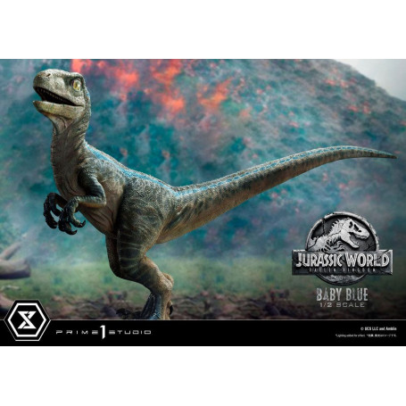 Prime 1 Studio - Statua in scala 1/2 di Jurassic World: Fallen Kingdom - Baby Blue