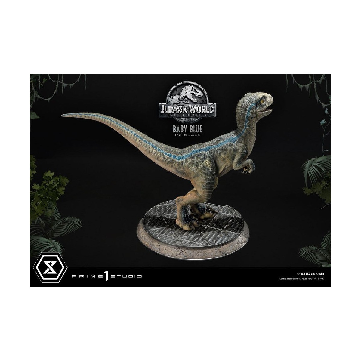 Prime 1 Studio - Statua in scala 1/2 di Jurassic World: Fallen Kingdom - Baby Blue