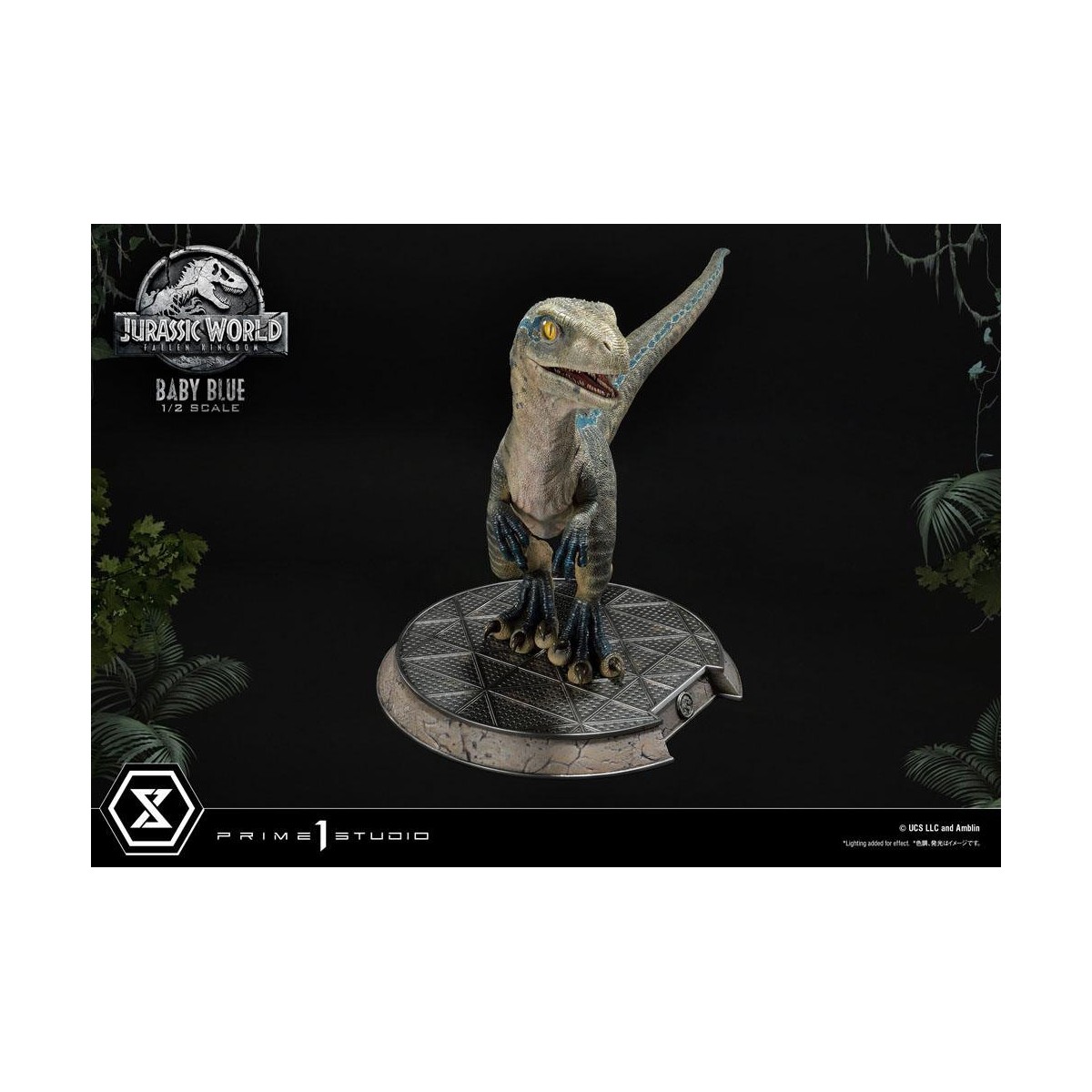 Prime 1 Studio - Statua in scala 1/2 di Jurassic World: Fallen Kingdom - Baby Blue
