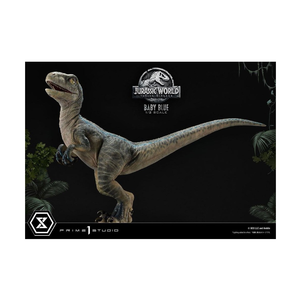 Prime 1 Studio - Statua in scala 1/2 di Jurassic World: Fallen Kingdom - Baby Blue