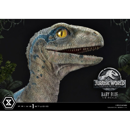 Prime 1 Studio - Statua in scala 1/2 di Jurassic World: Fallen Kingdom - Baby Blue