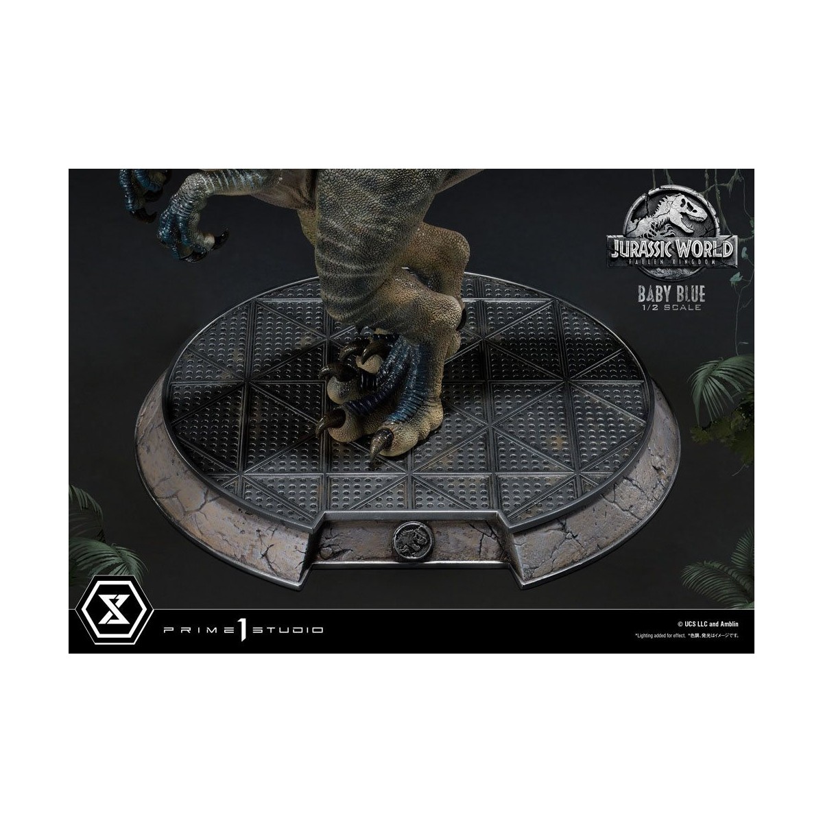 Prime 1 Studio - Statua in scala 1/2 di Jurassic World: Fallen Kingdom - Baby Blue