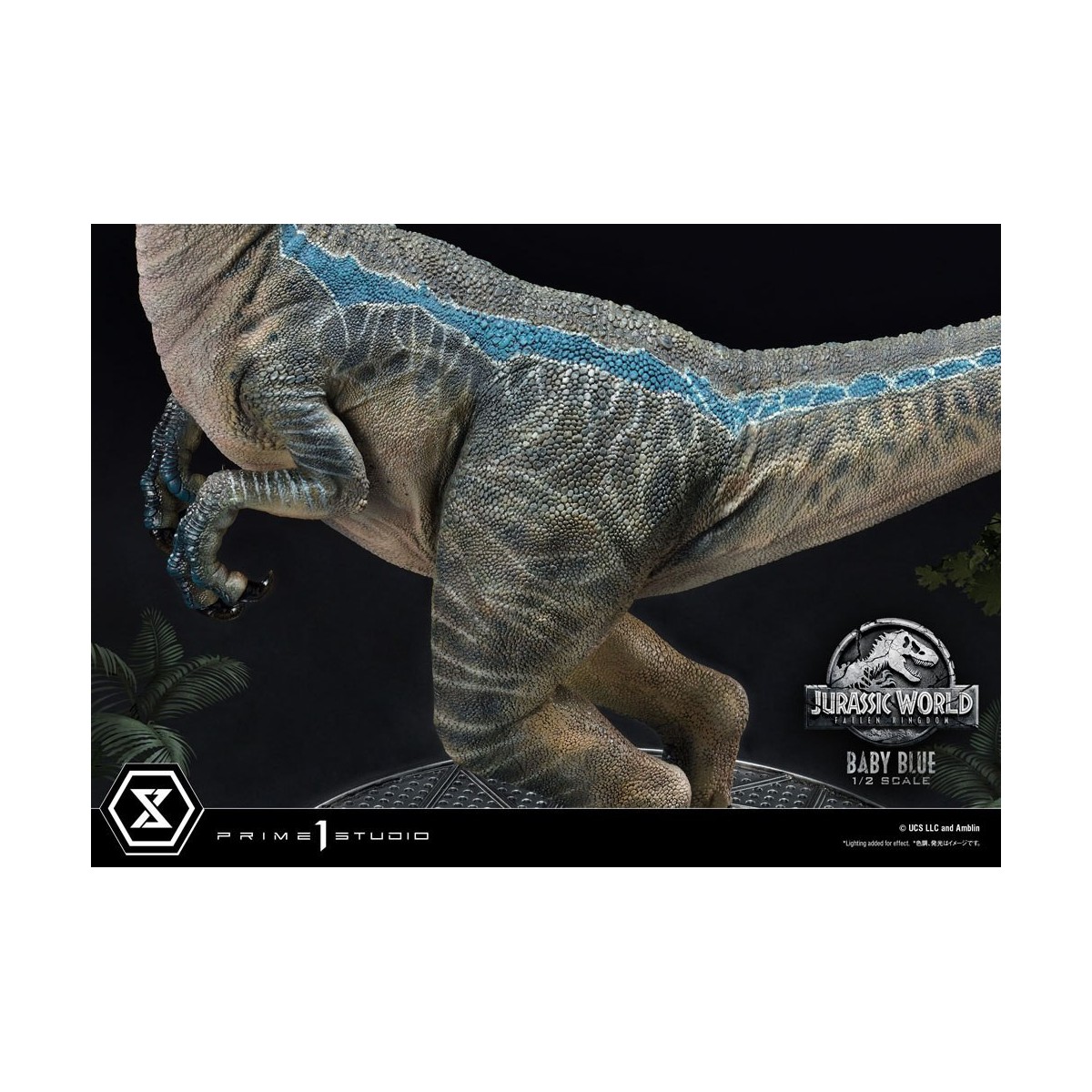 Prime 1 Studio - Statua in scala 1/2 di Jurassic World: Fallen Kingdom - Baby Blue