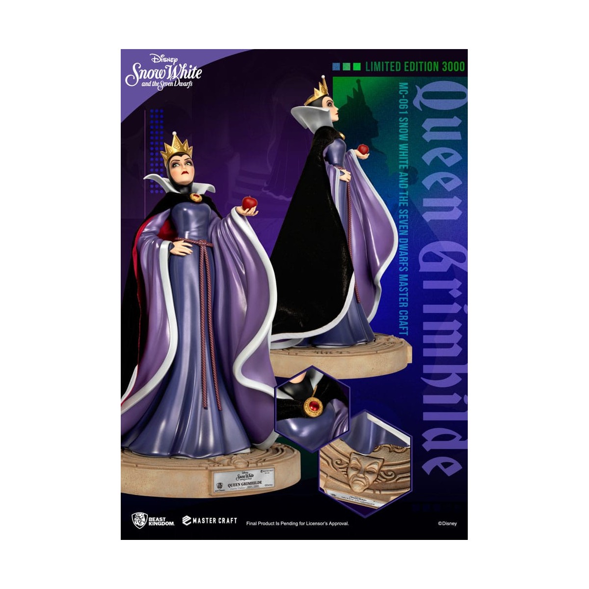 Regno delle bestie Disney Biancaneve e i 7 nani - Mestiere della regina Grimilde 