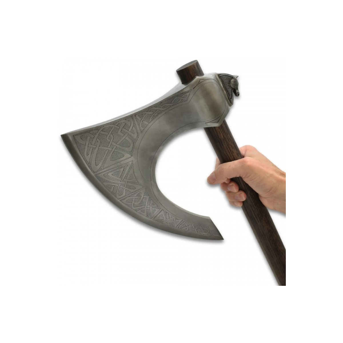 United Cutlery - Il Signore degli Anelli: Ascia da guerra di Rohan Replica in scala 1:1