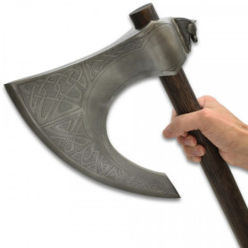 United Cutlery - Il Signore degli Anelli: Ascia da guerra di Rohan Replica in scala 1:1