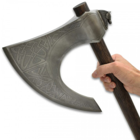 United Cutlery - Il Signore degli Anelli: Ascia da guerra di Rohan Replica in scala 1:1