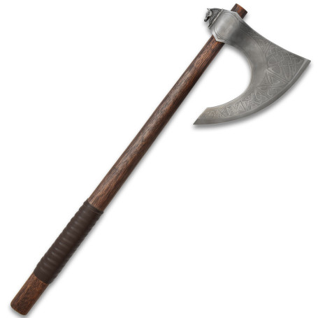 United Cutlery - Il Signore degli Anelli: Ascia da guerra di Rohan Replica in scala 1:1