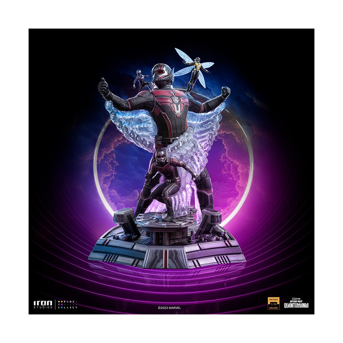 Iron Studios - Quantumania Ant-Man - Ant-Man & the Wasp Marvel Comics 1/10 Scala Artistica Deluxe