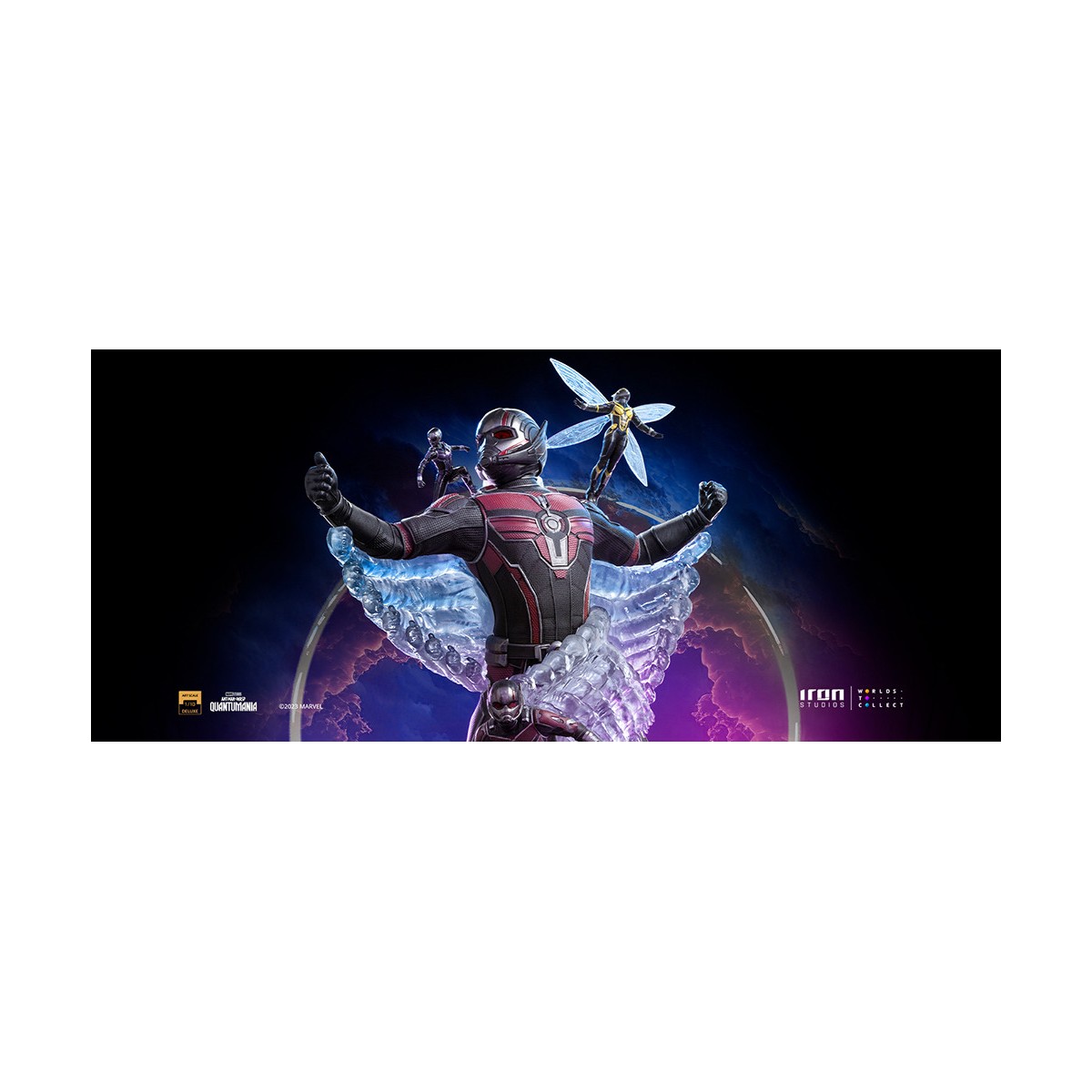 Iron Studios - Quantumania Ant-Man - Ant-Man & the Wasp Marvel Comics 1/10 Scala Artistica Deluxe
