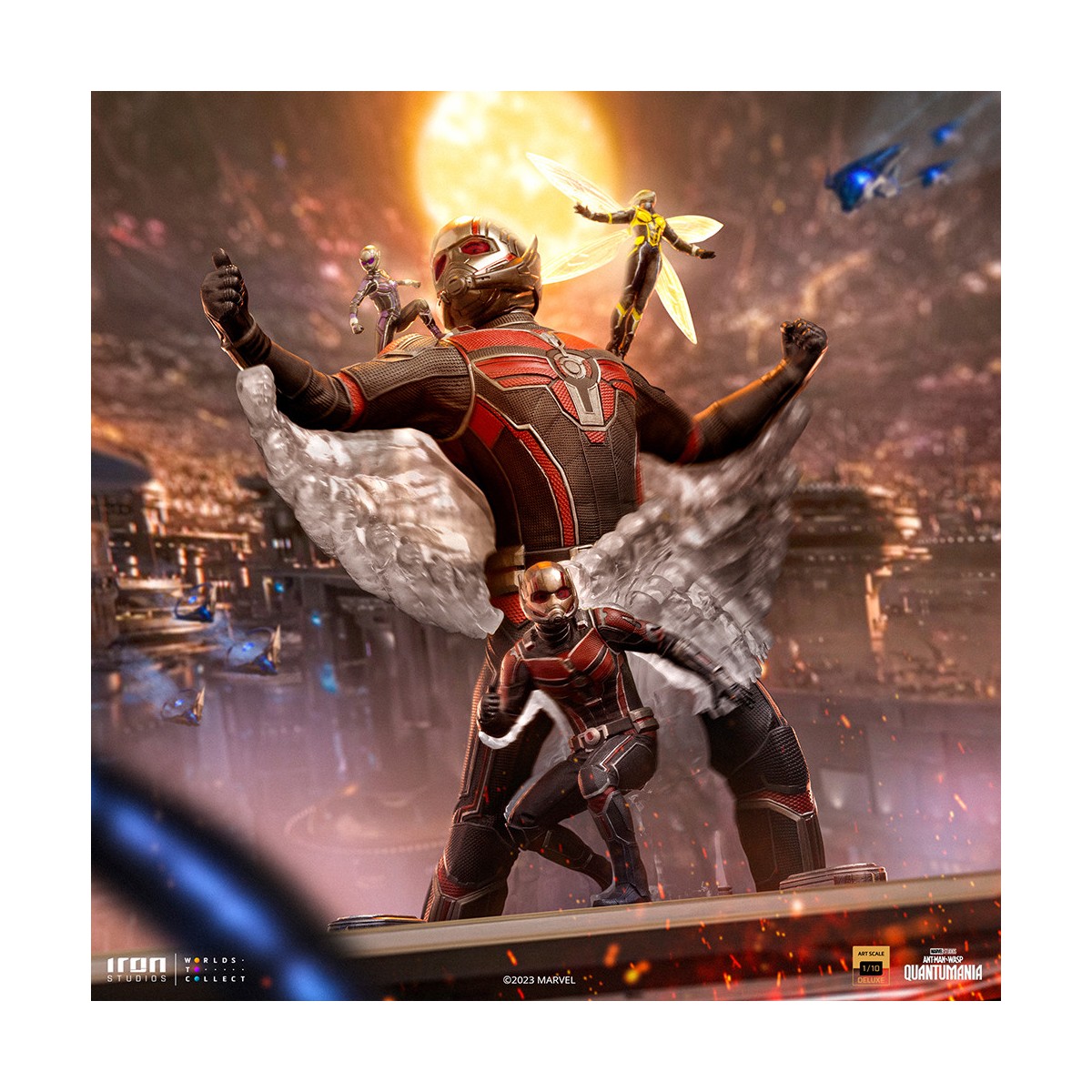 Iron Studios - Quantumania Ant-Man - Ant-Man & the Wasp Marvel Comics 1/10 Scala Artistica Deluxe