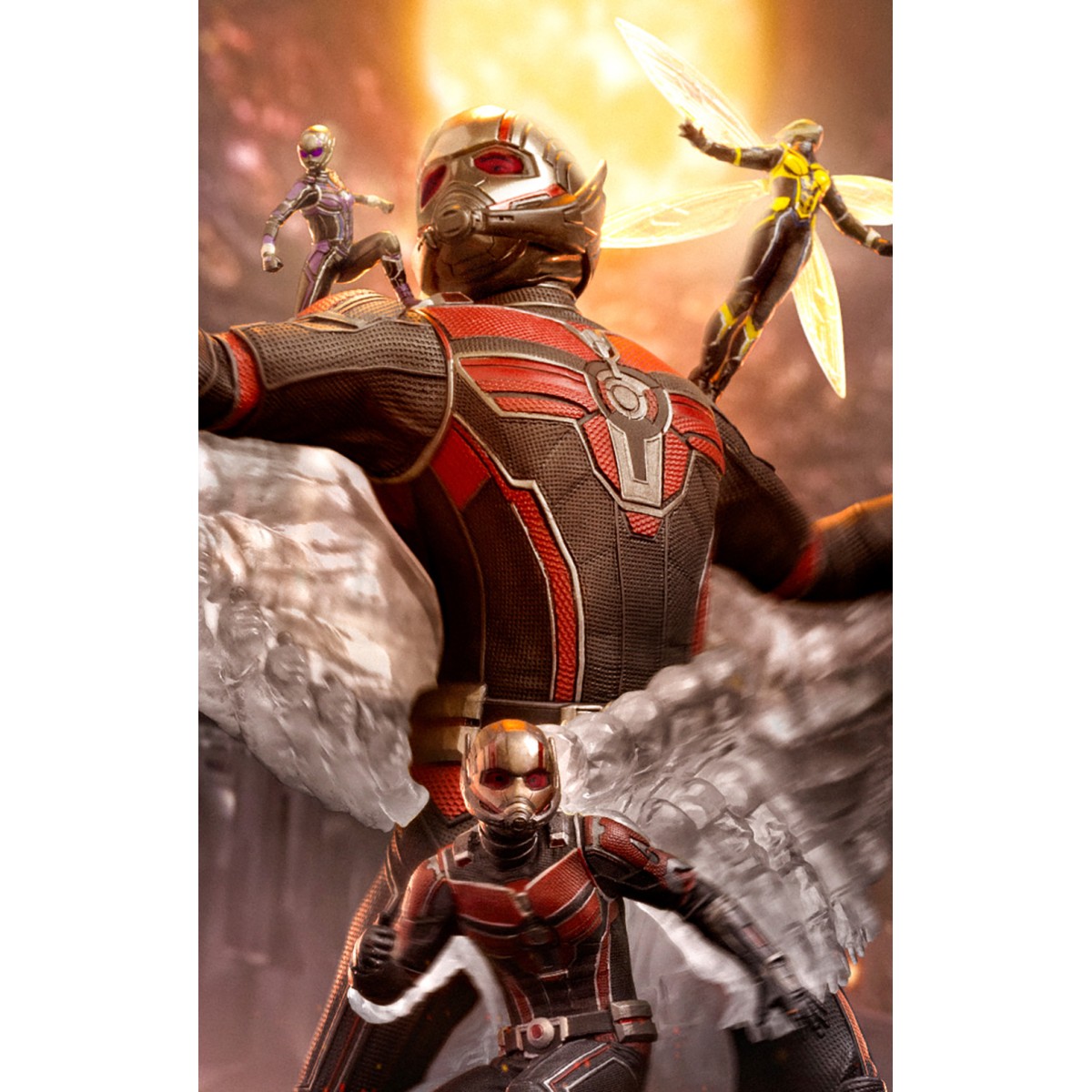 Iron Studios - Quantumania Ant-Man - Ant-Man & the Wasp Marvel Comics 1/10 Scala Artistica Deluxe