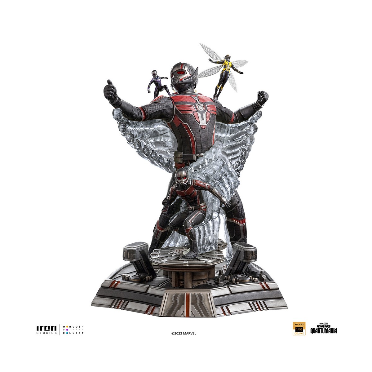 Iron Studios - Quantumania Ant-Man - Ant-Man & the Wasp Marvel Comics 1/10 Scala Artistica Deluxe