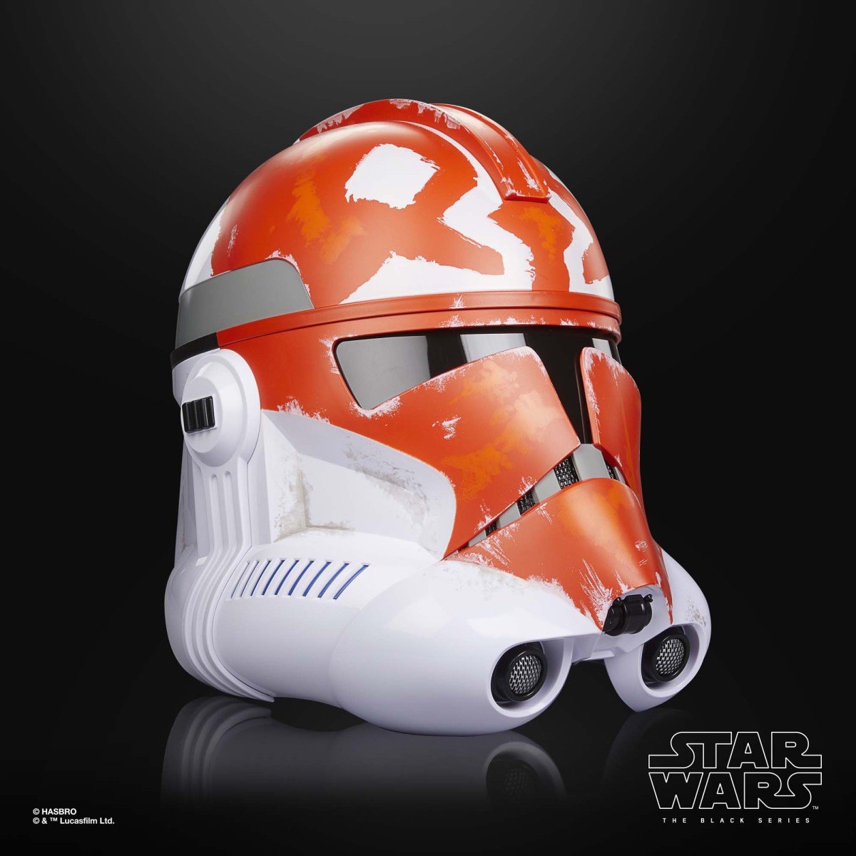Hasbro - Elmetto elettronico premium Clone Trooper Fase II - Star Wars Serie Nera