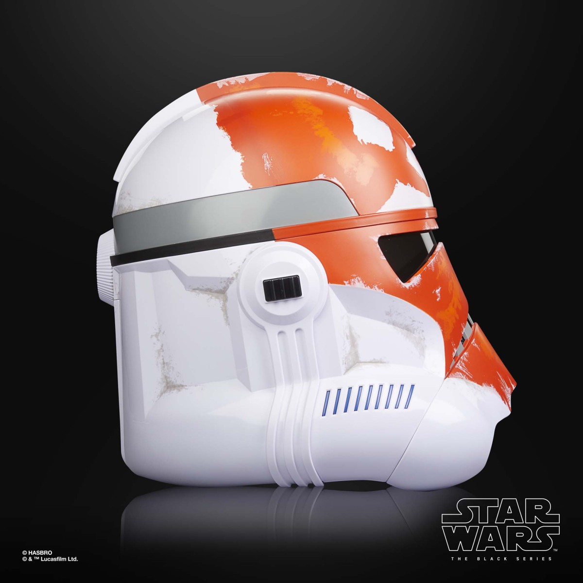 Hasbro - Elmetto elettronico premium Clone Trooper Fase II - Star Wars Serie Nera
