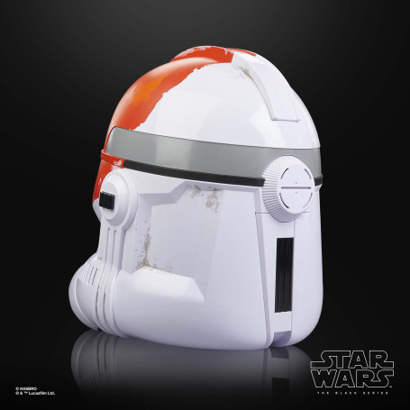 Hasbro - Elmetto elettronico premium Clone Trooper Fase II - Star Wars Serie Nera