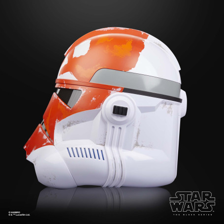 Hasbro - Elmetto elettronico premium Clone Trooper Fase II - Star Wars Serie Nera