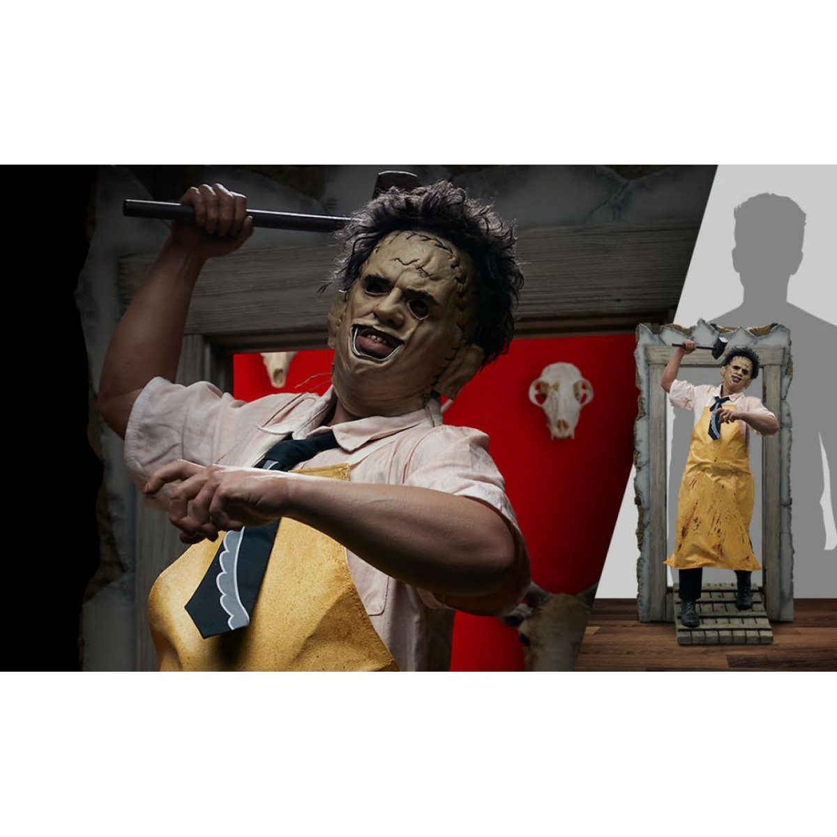 Premium Collectibles Studio - The Texas Chainsaw Massacre: Leatherface - Il Macellaio - Statua in scala 1:3