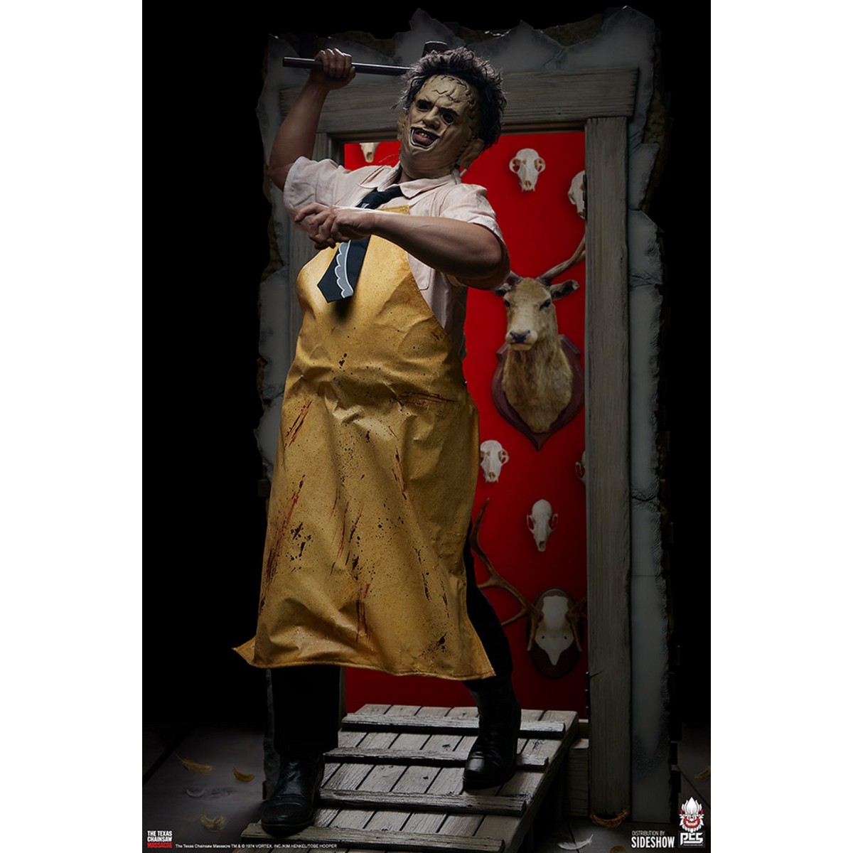 Premium Collectibles Studio - The Texas Chainsaw Massacre: Leatherface - Il Macellaio - Statua in scala 1:3