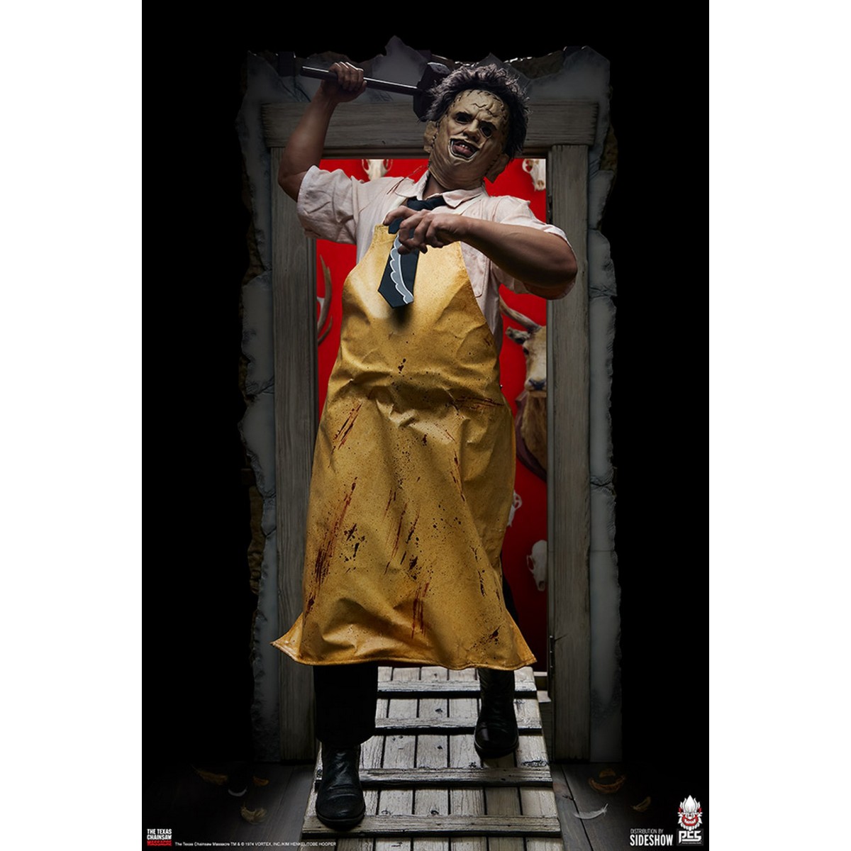Premium Collectibles Studio - The Texas Chainsaw Massacre: Leatherface - Il Macellaio - Statua in scala 1:3