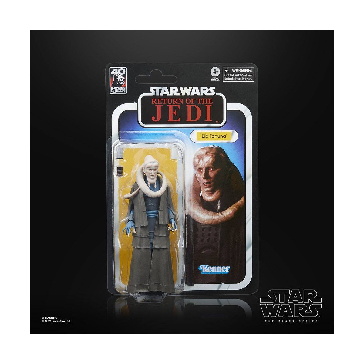 Star Wars Serie Nera - Bib Fortuna Il Ritorno dello Jedi 40° Anniversario