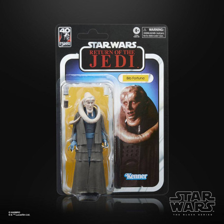 Star Wars Serie Nera - Bib Fortuna Il Ritorno dello Jedi 40° Anniversario