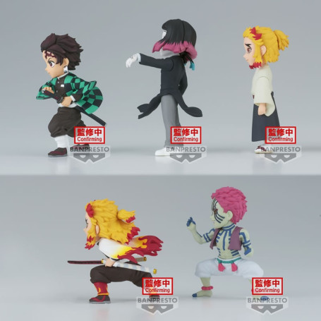 Banpresto - DEMON SLAYER - KIMETSU NO YAIBA - set di 5 WCF vol.8