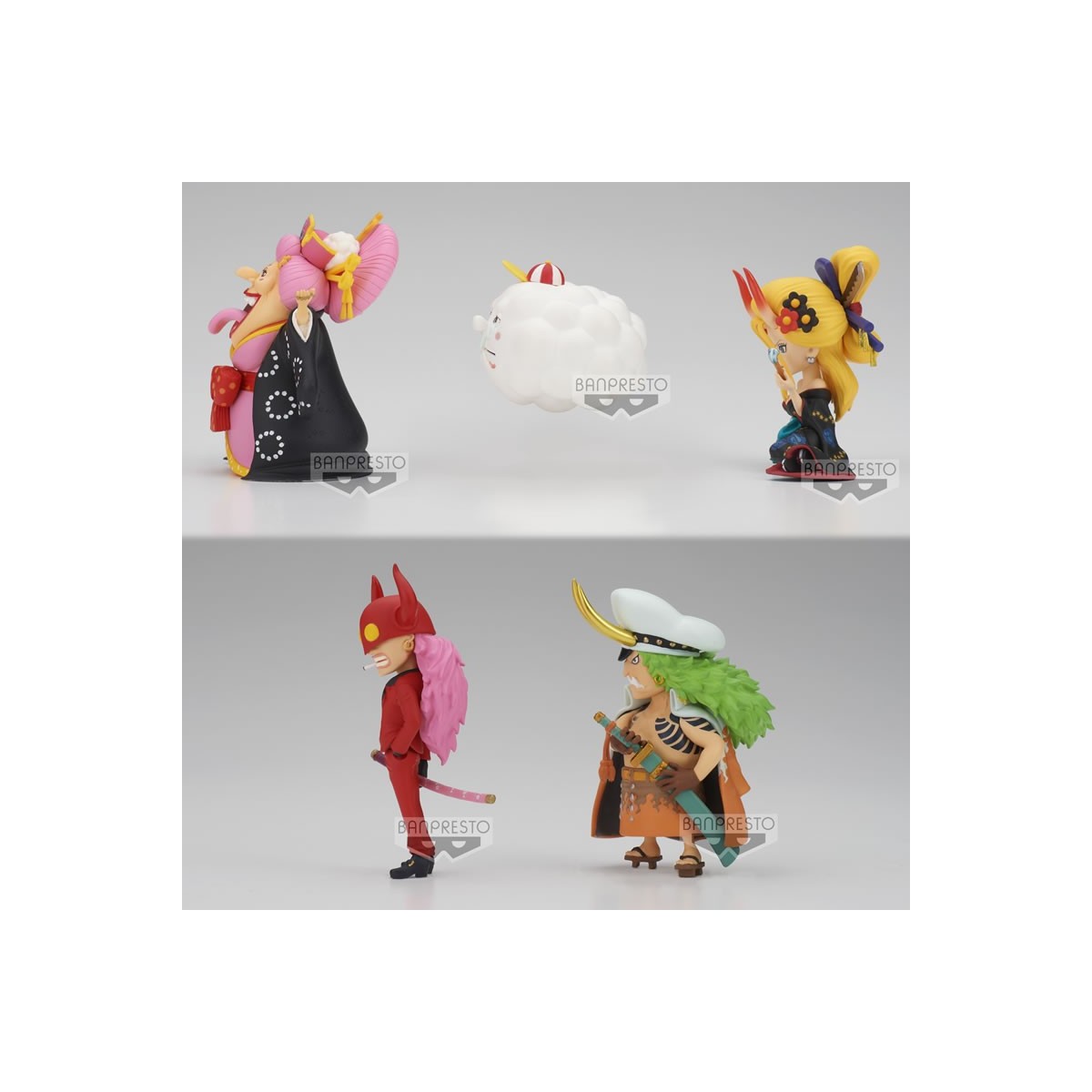 Banpresto One Piece - WCF WANOKUNI ONIGASHIMA Vol. 1 - Set di 5 figure