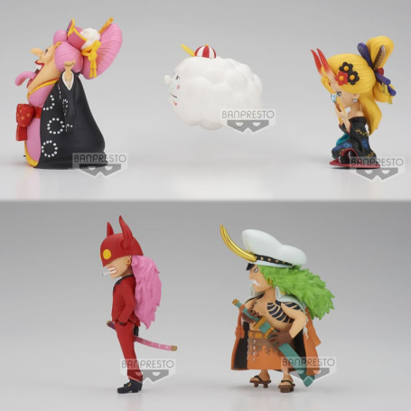 Banpresto One Piece - WCF WANOKUNI ONIGASHIMA Vol. 1 - Set di 5 figure