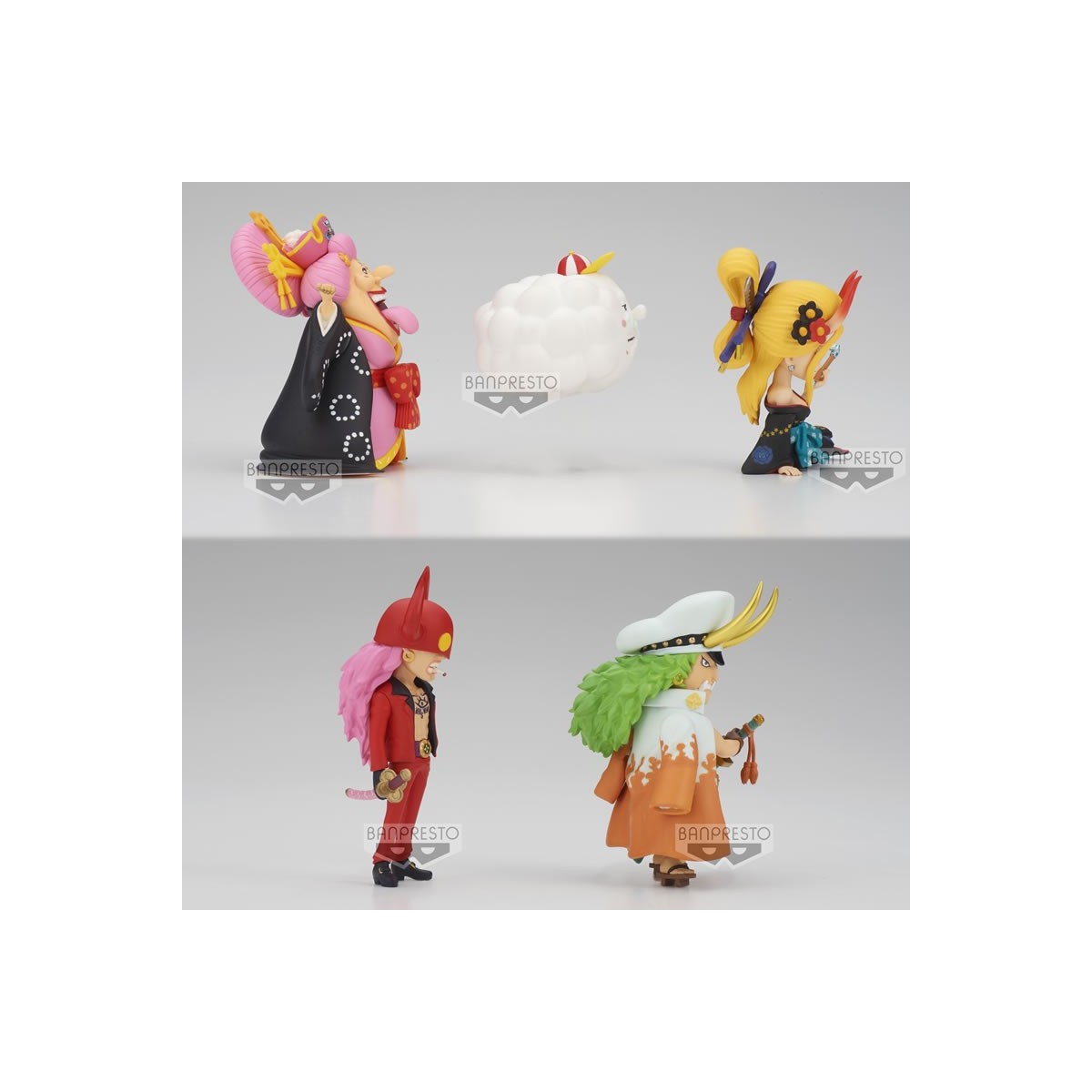 Banpresto One Piece - WCF WANOKUNI ONIGASHIMA Vol. 1 - Set di 5 figure