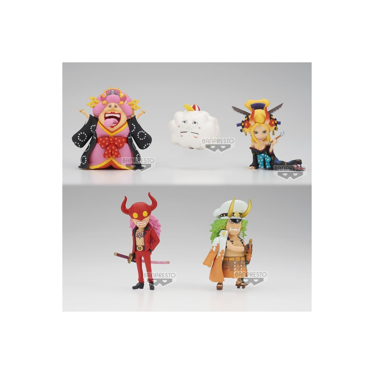 Banpresto One Piece - WCF WANOKUNI ONIGASHIMA Vol. 1 - Set di 5 figure