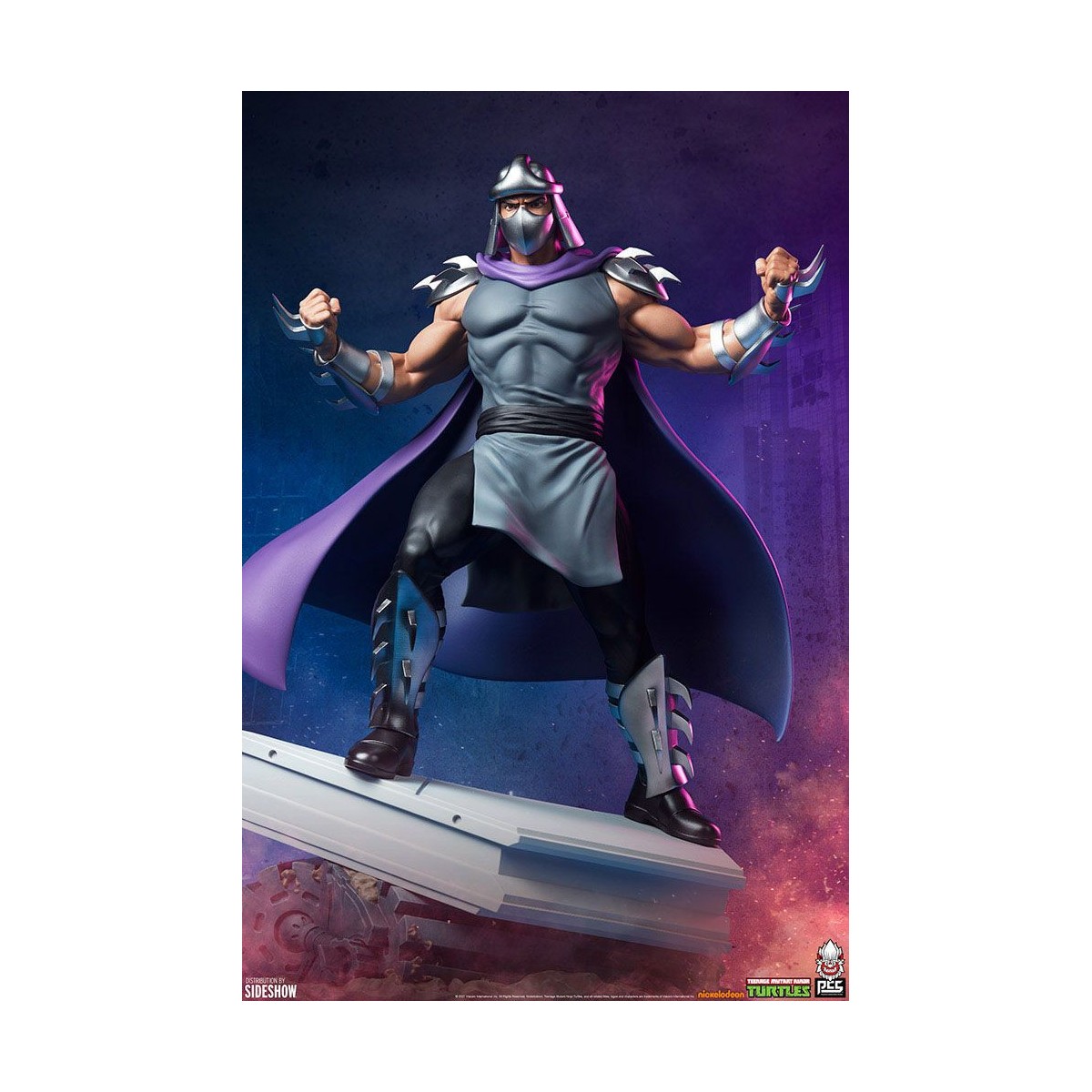 Premium Collectibles Studio PCS - Statua 1/4 di Shredder - Teenage Mutant Ninja Turtles TMNT