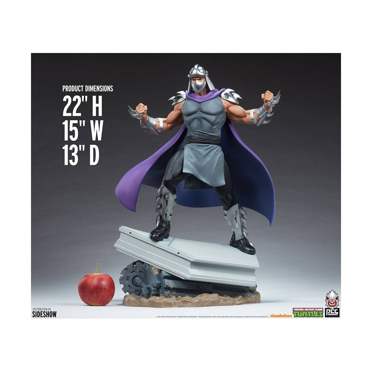 Premium Collectibles Studio PCS - Statua 1/4 di Shredder - Teenage Mutant Ninja Turtles TMNT
